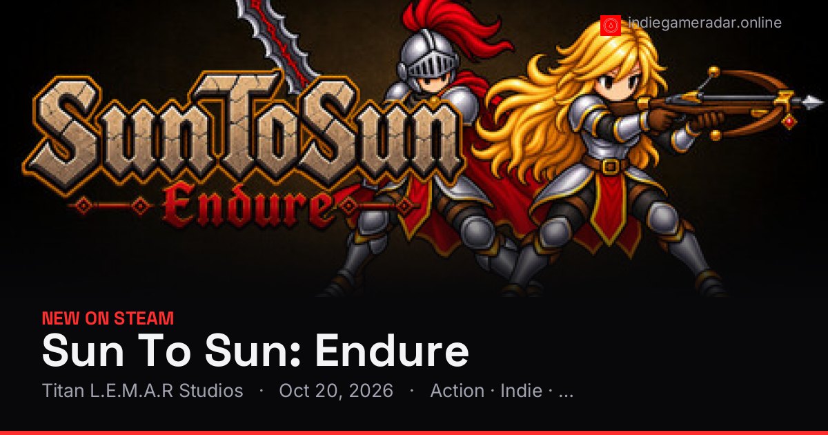Share card for Sun To Sun: Endure