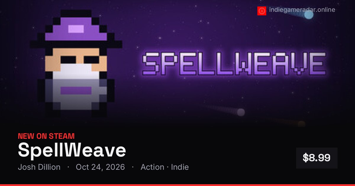 Share card for SpellWeave