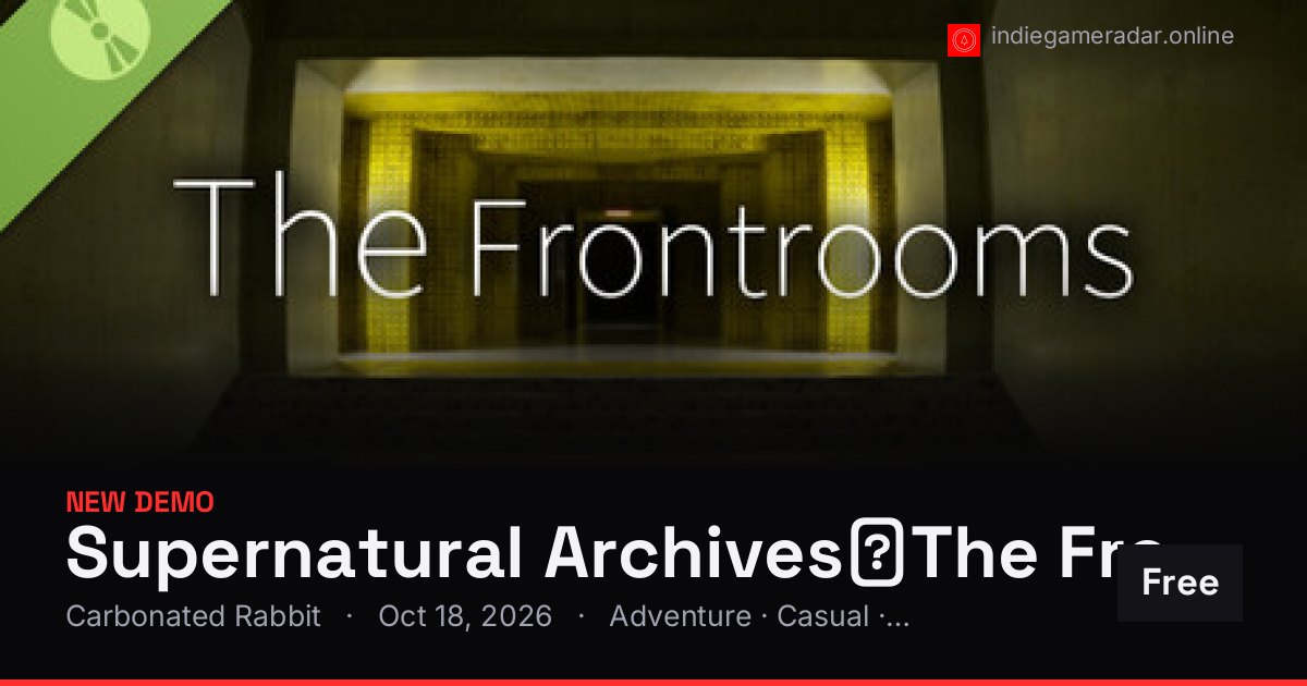 Share card for Supernatural Archives：The Frontrooms