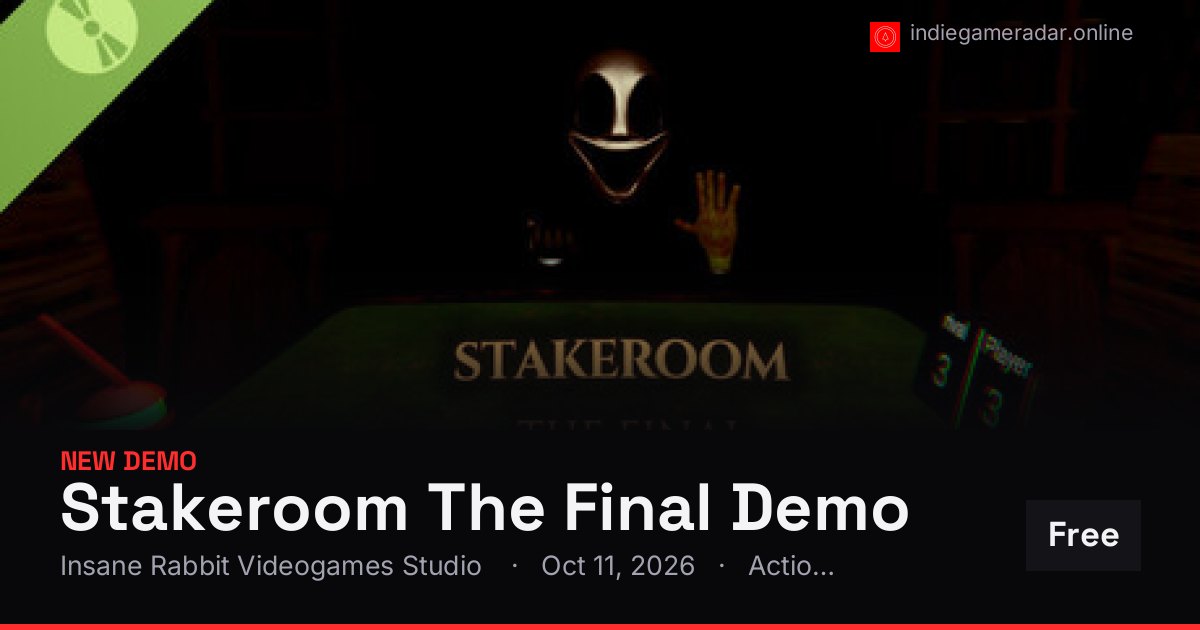 Share card for Stakeroom The Final Demo