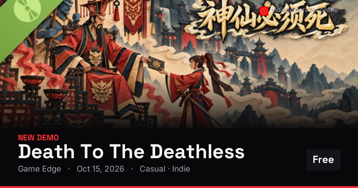 Share card for Death To The Deathless