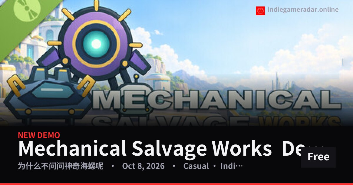 Share card for Mechanical Salvage Works  Demo