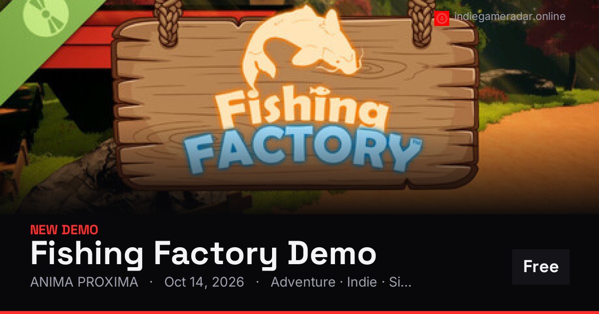 Share card for Fishing Factory Demo