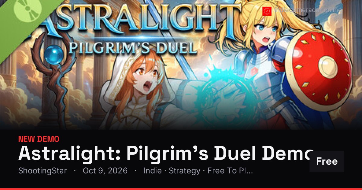 Share card for Astralight: Pilgrim's Duel Demo