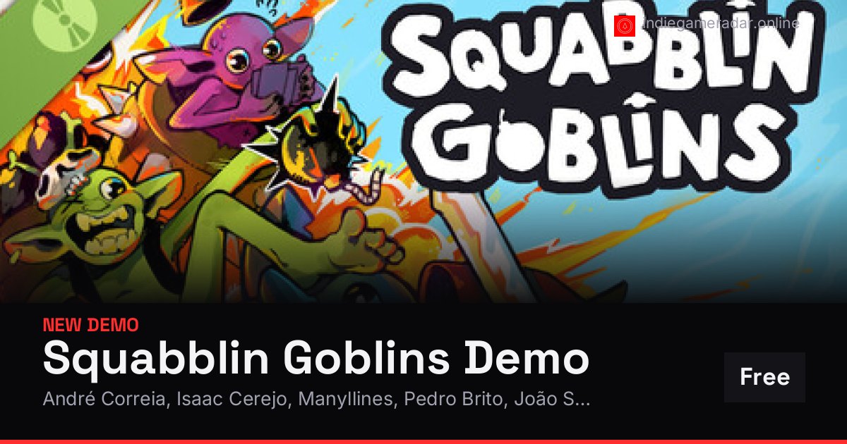 Share card for Squabblin Goblins Demo
