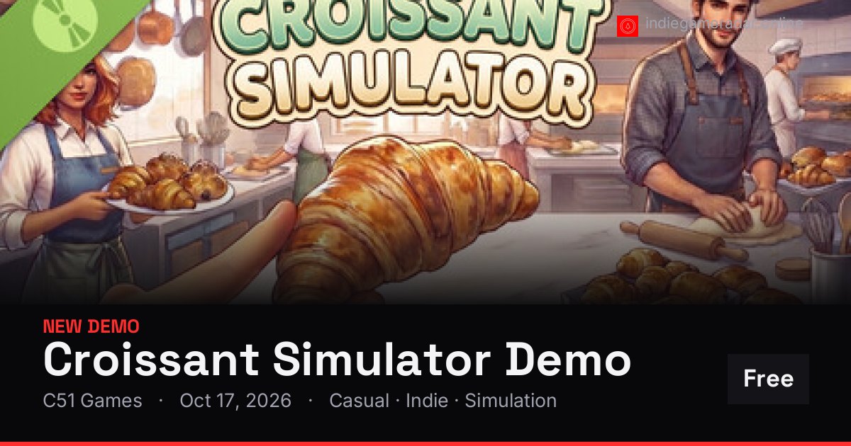 Share card for Croissant Simulator Demo