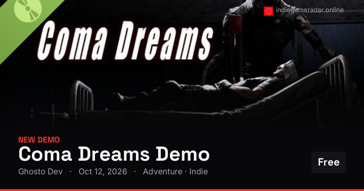 Share card for Coma Dreams Demo