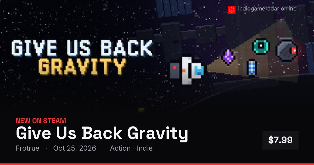 Share card for Give Us Back Gravity