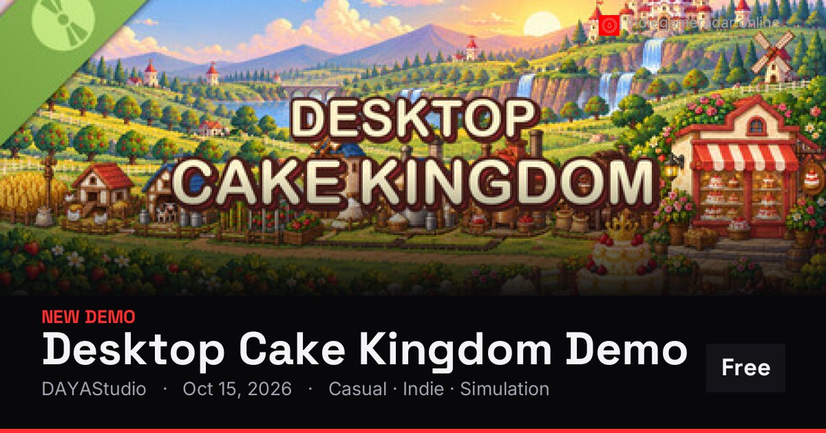 Share card for Desktop Cake Kingdom Demo