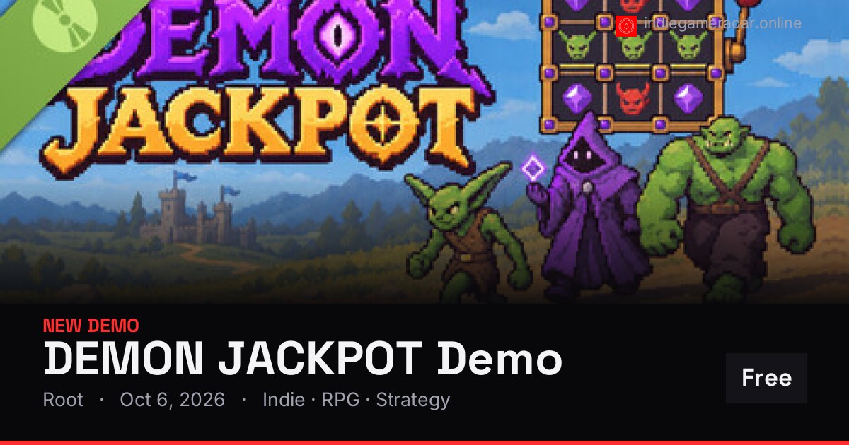 Share card for DEMON JACKPOT Demo