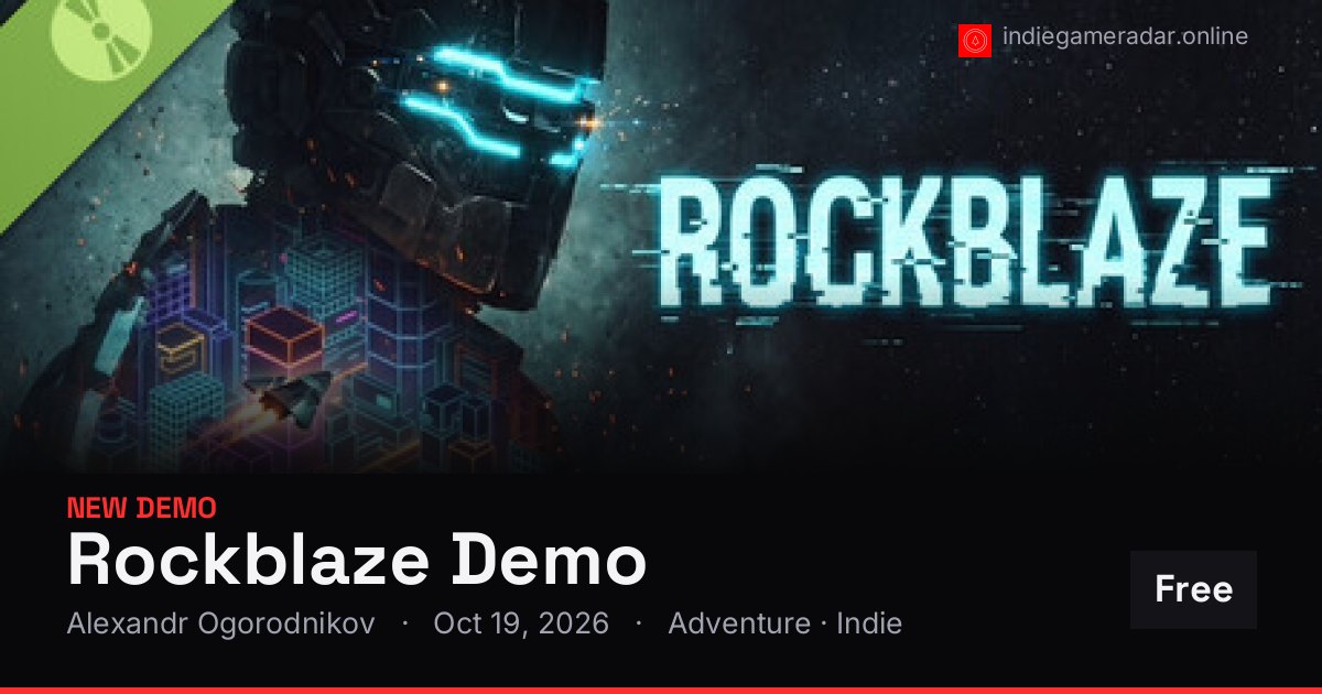 Share card for Rockblaze Demo