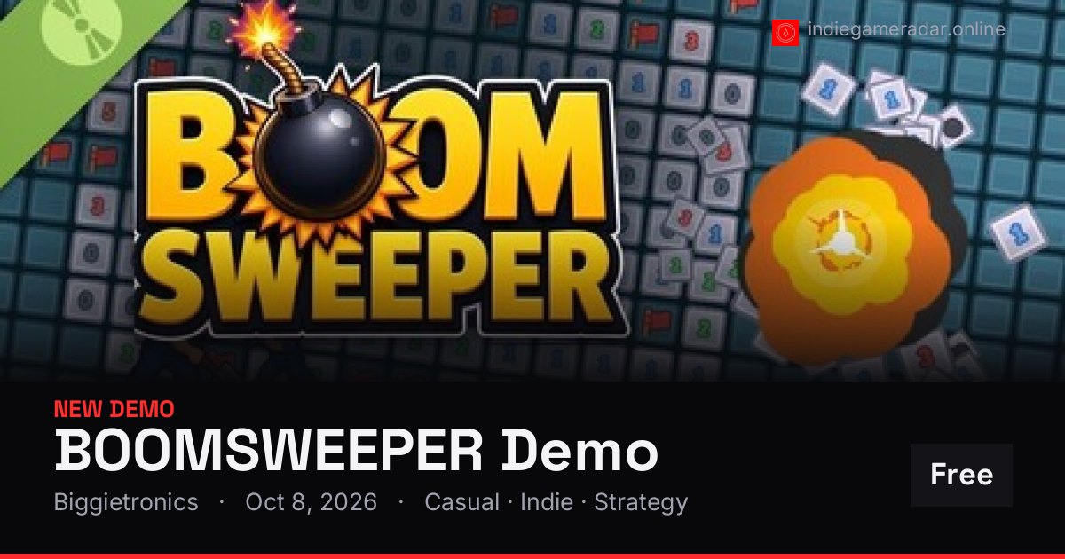 Share card for BOOMSWEEPER Demo