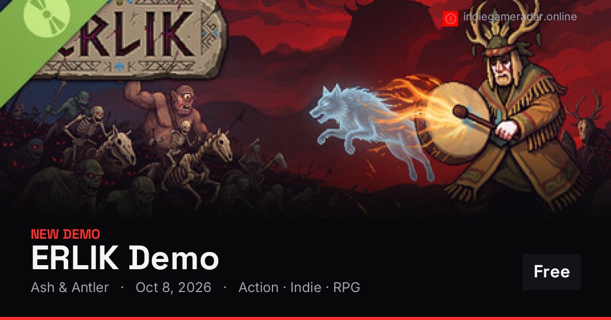 Share card for ERLIK Demo