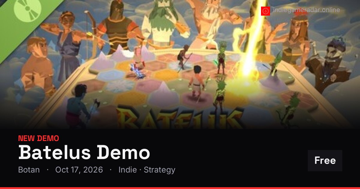 Share card for Batelus Demo