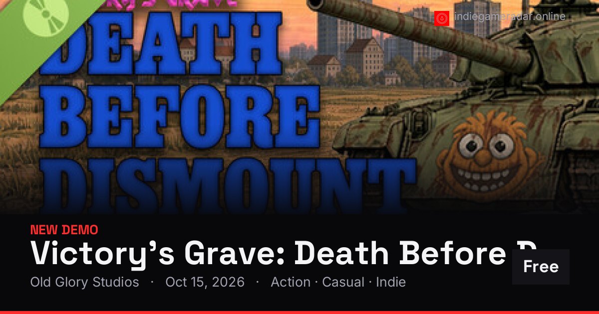 Share card for Victory's Grave: Death Before Dismount Demo