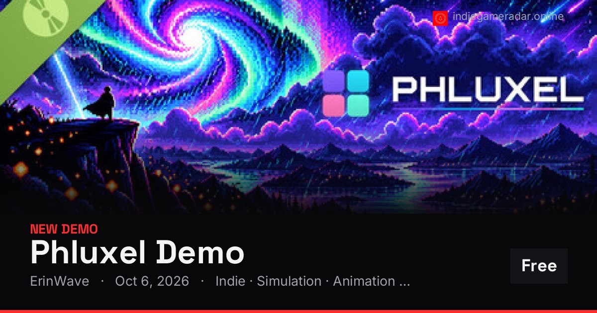 Share card for Phluxel Demo