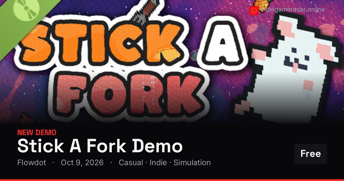 Share card for Stick A Fork Demo