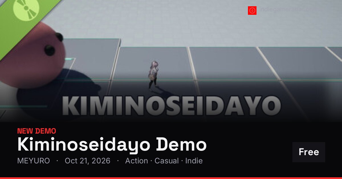 Share card for Kiminoseidayo Demo