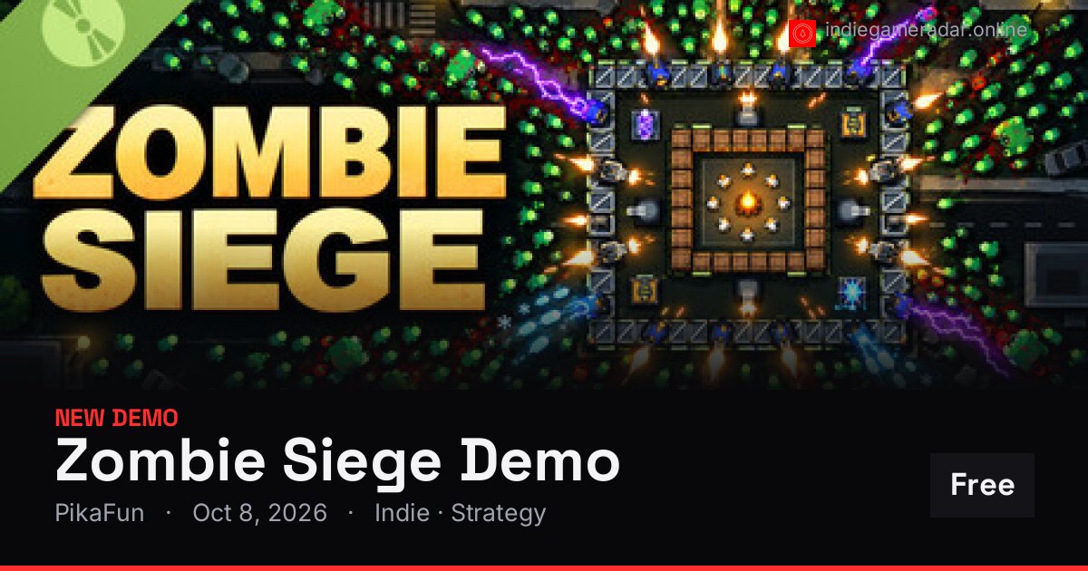 Share card for Zombie Siege Demo