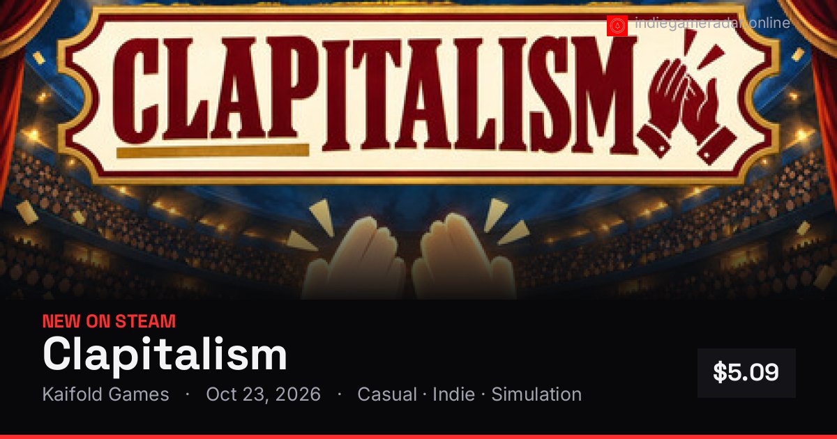 Share card for Clapitalism