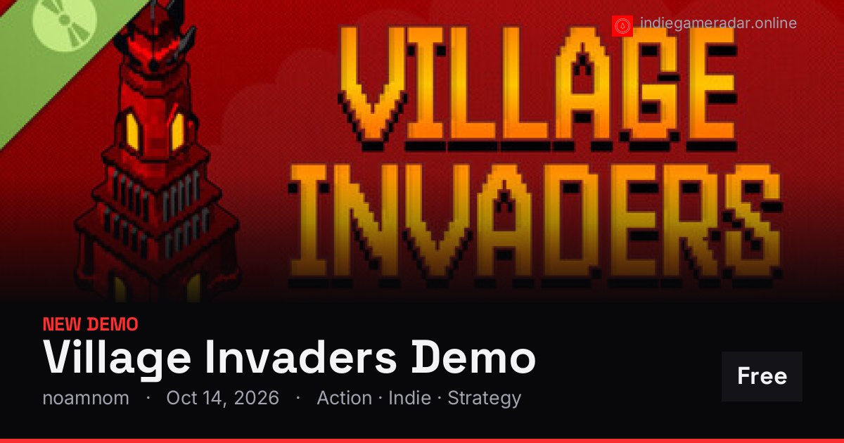 Share card for Village Invaders Demo