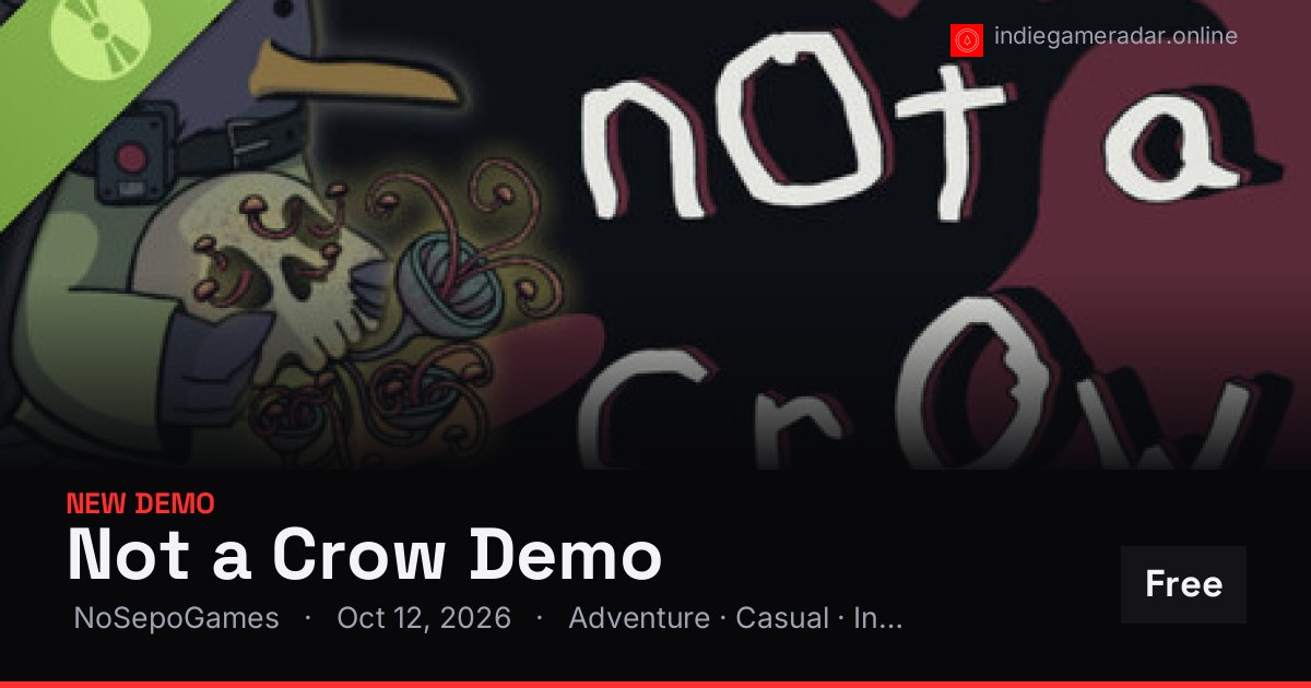 Share card for Not a Crow Demo