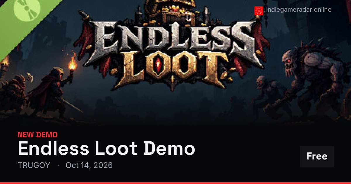 Share card for Endless Loot Demo