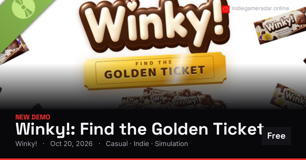 Share card for Winky!: Find the Golden Ticket Demo