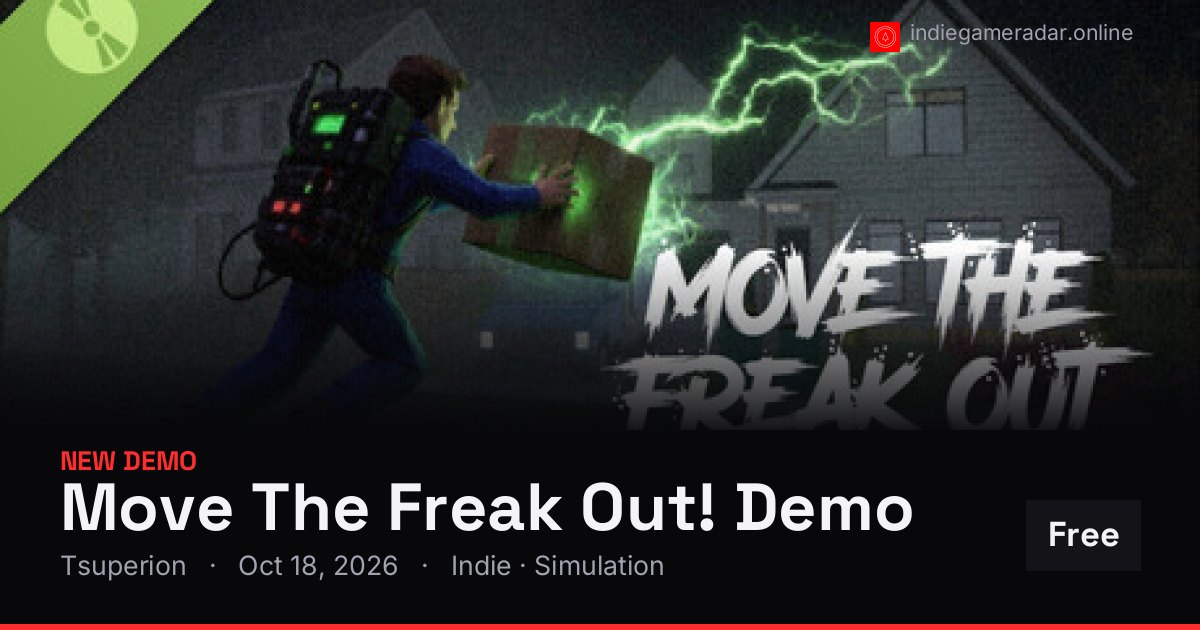 Share card for Move The Freak Out! Demo