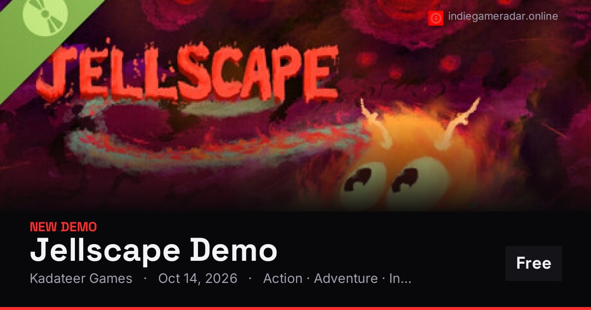 Share card for Jellscape Demo