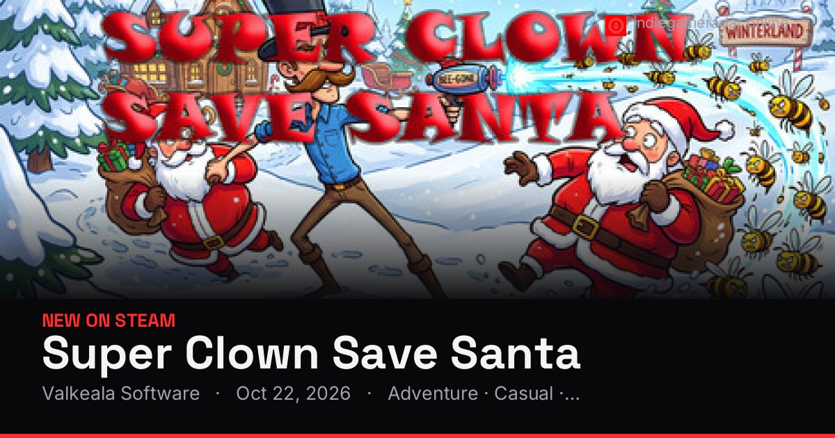 Share card for Super Clown Save Santa