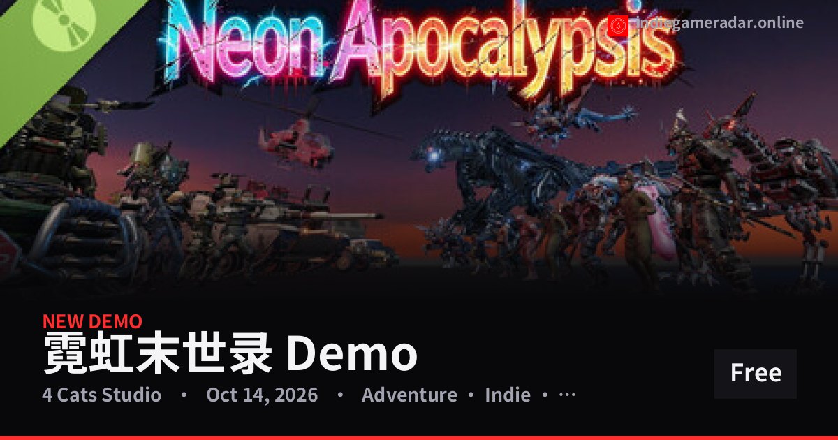 Share card for 霓虹末世录 Demo