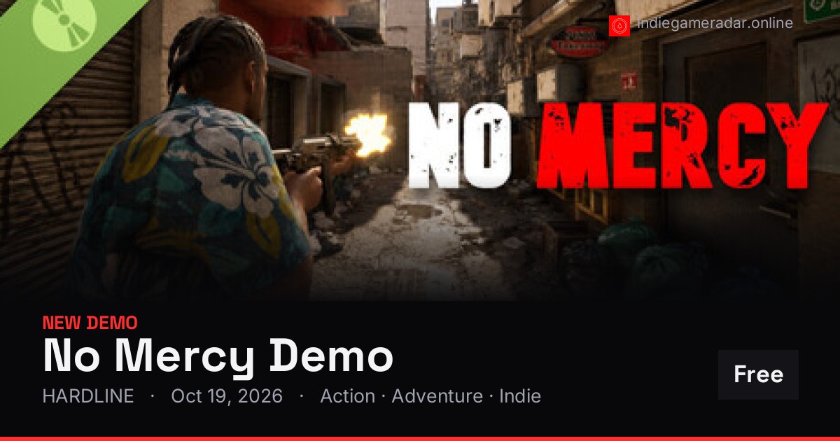 Share card for No Mercy Demo