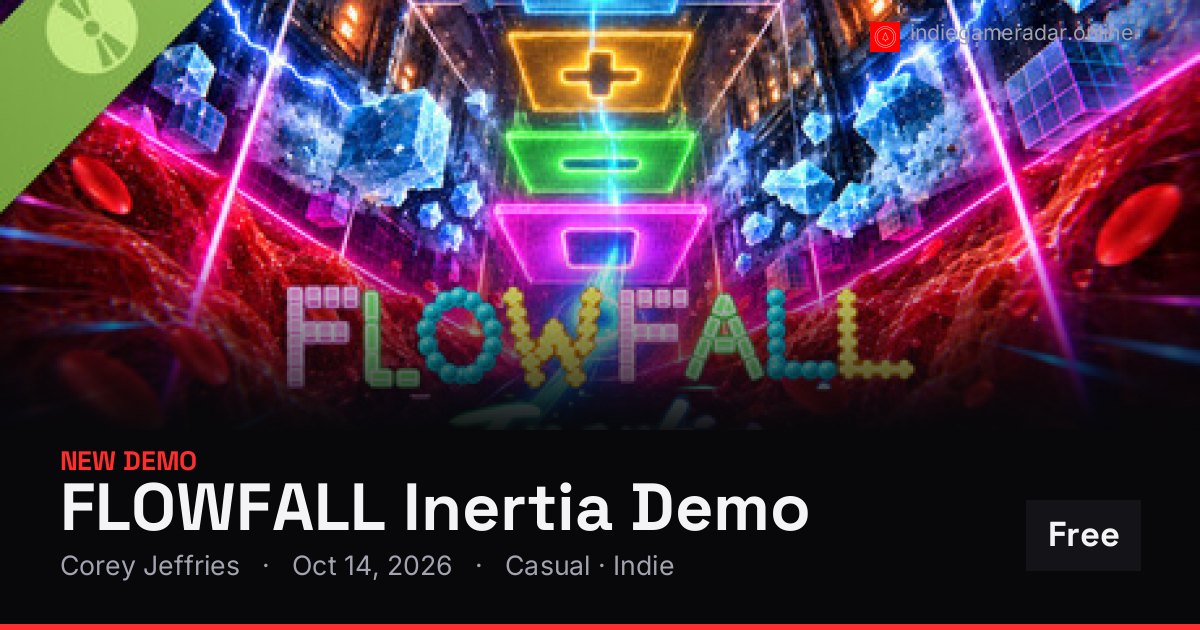 Share card for FLOWFALL Inertia Demo