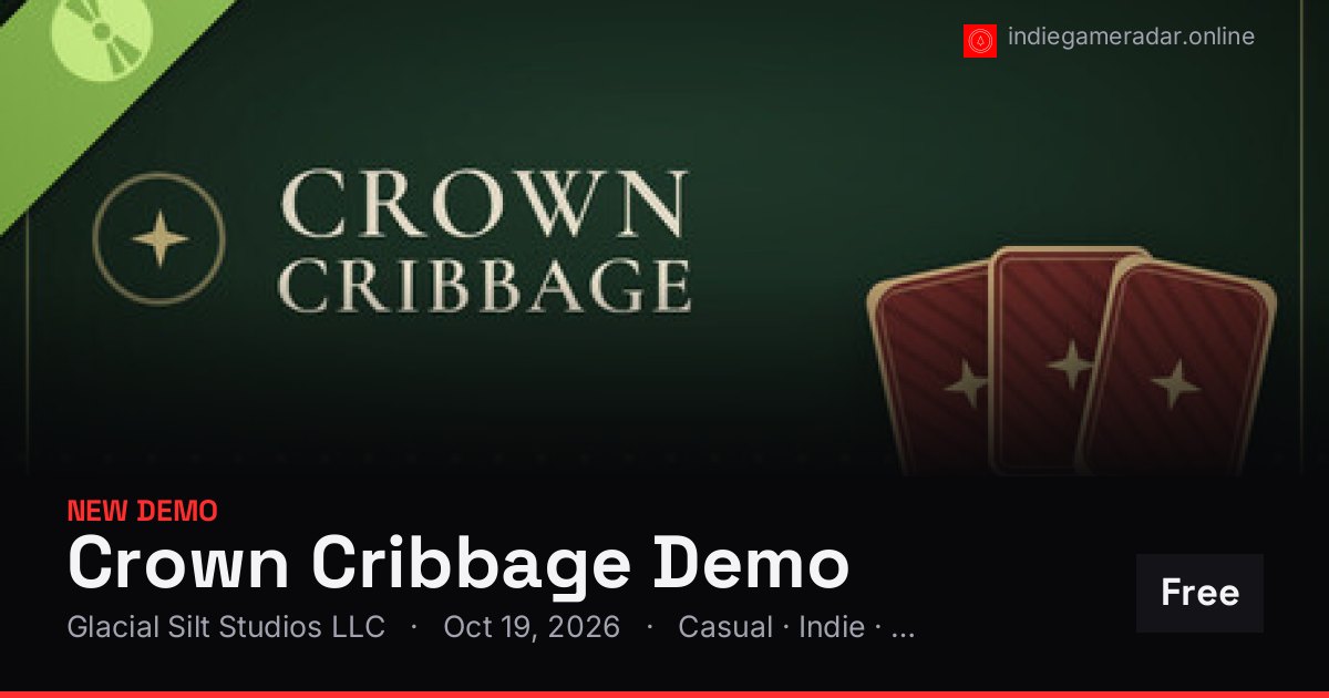 Share card for Crown Cribbage Demo