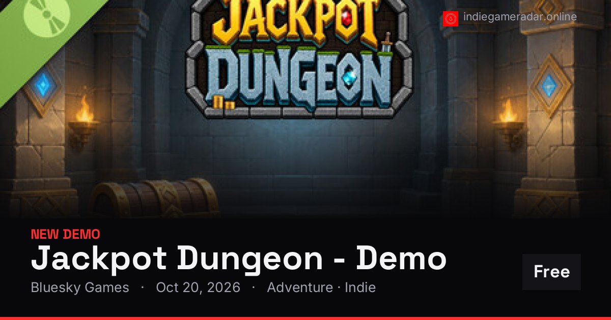 Share card for Jackpot Dungeon - Demo