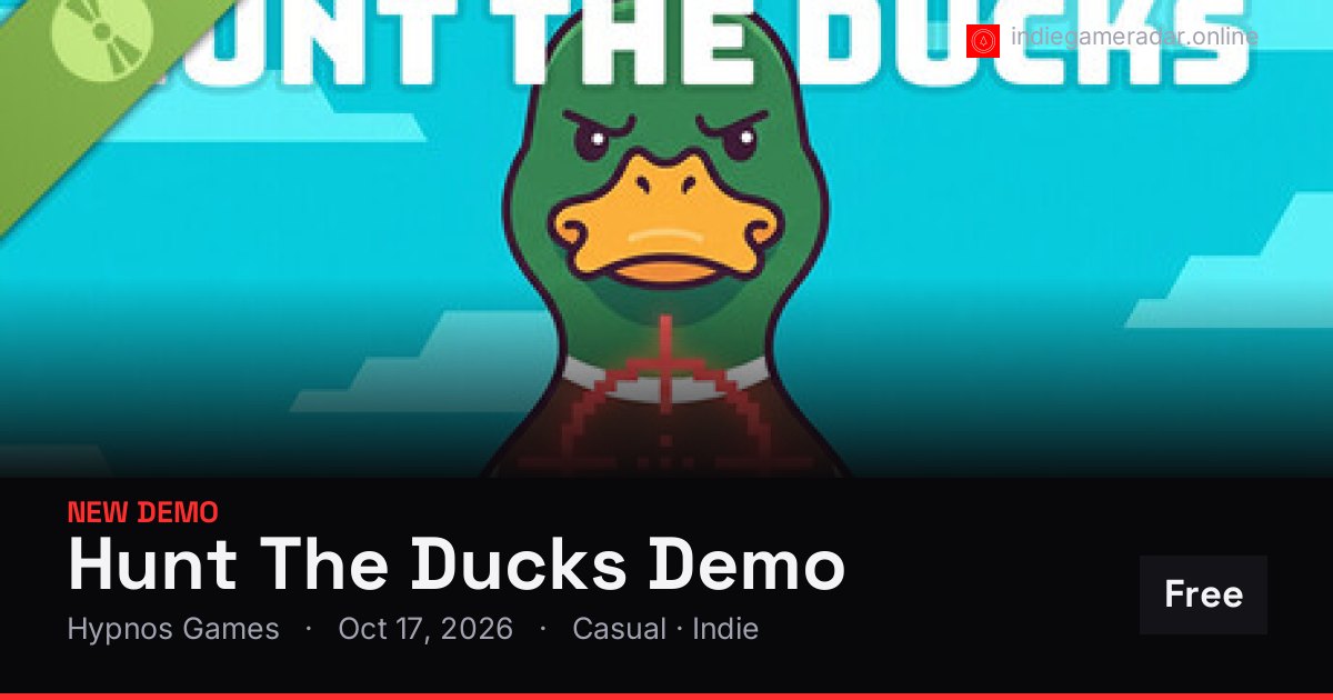 Share card for Hunt The Ducks Demo