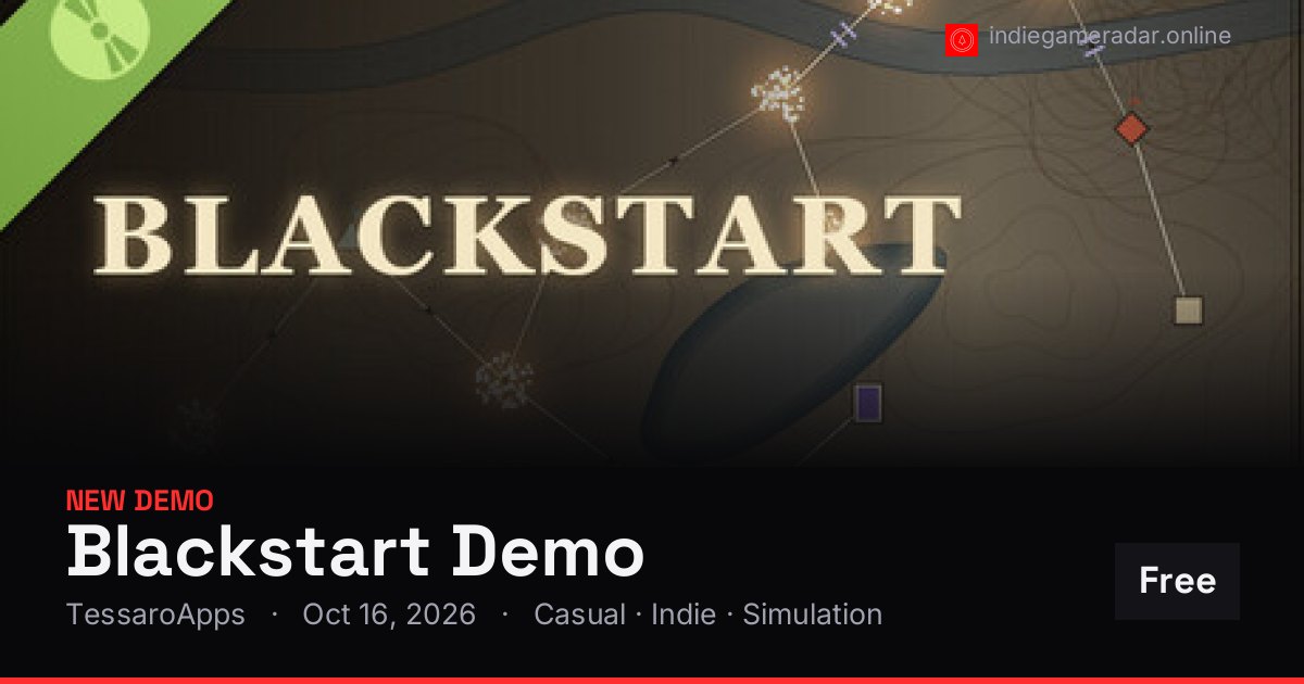 Share card for Blackstart Demo