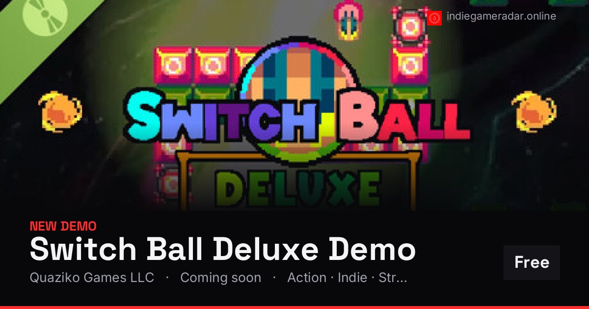 Share card for Switch Ball Deluxe Demo