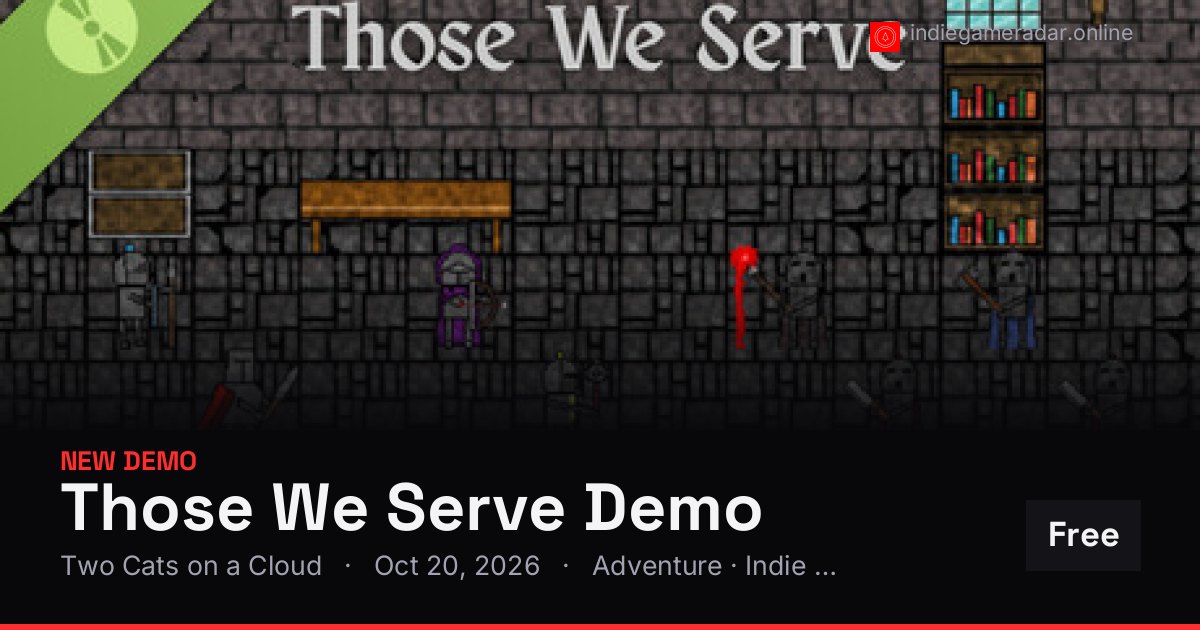 Share card for Those We Serve Demo