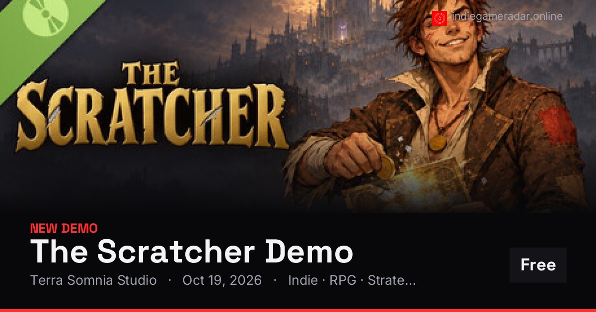 Share card for The Scratcher Demo