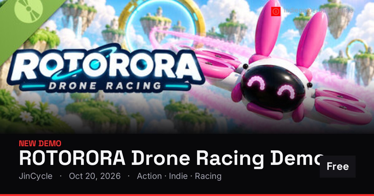 Share card for ROTORORA Drone Racing Demo