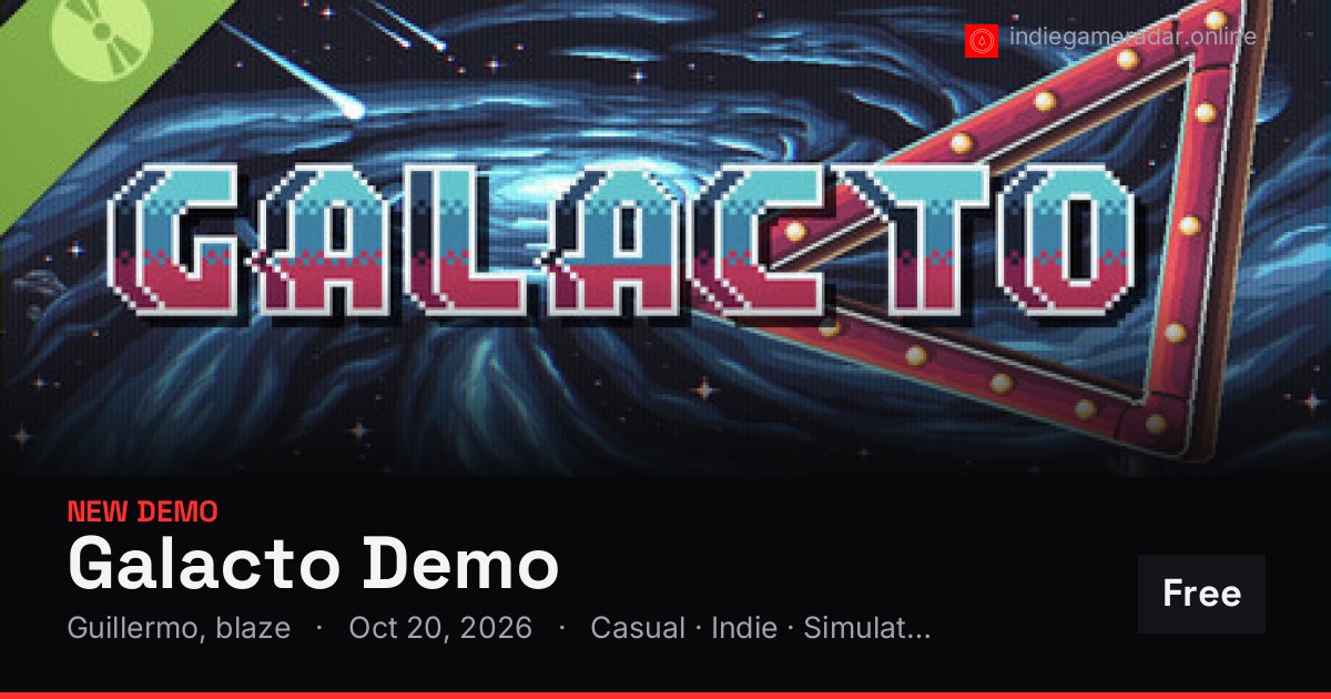 Share card for Galacto Demo