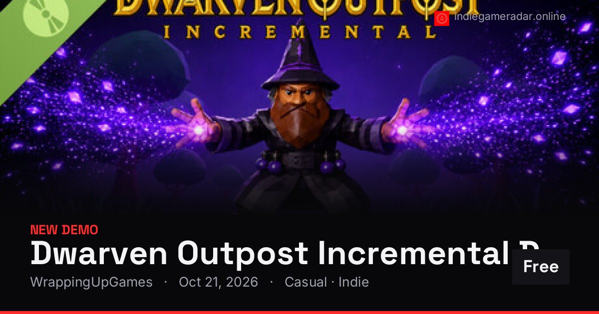 Share card for Dwarven Outpost Incremental Demo
